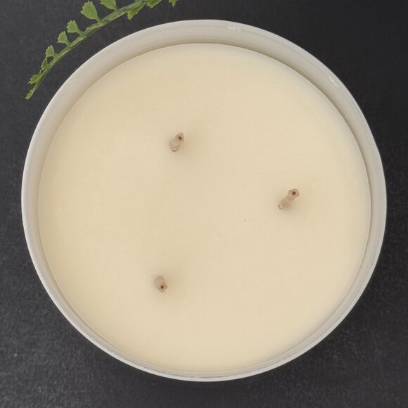 BBW White Gardenia White Barn Bath & Body Works 3 Wick Candle - Picture 7 of 10